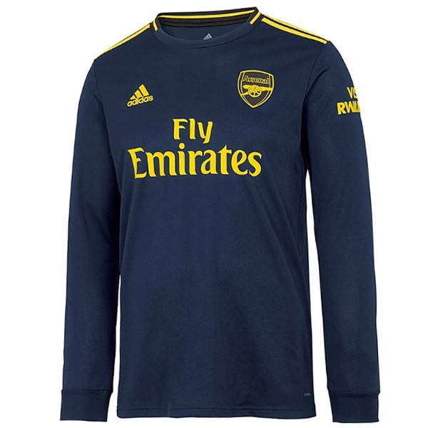 Camiseta Arsenal Tercera equipación ML 2019-2020 Azul Marino